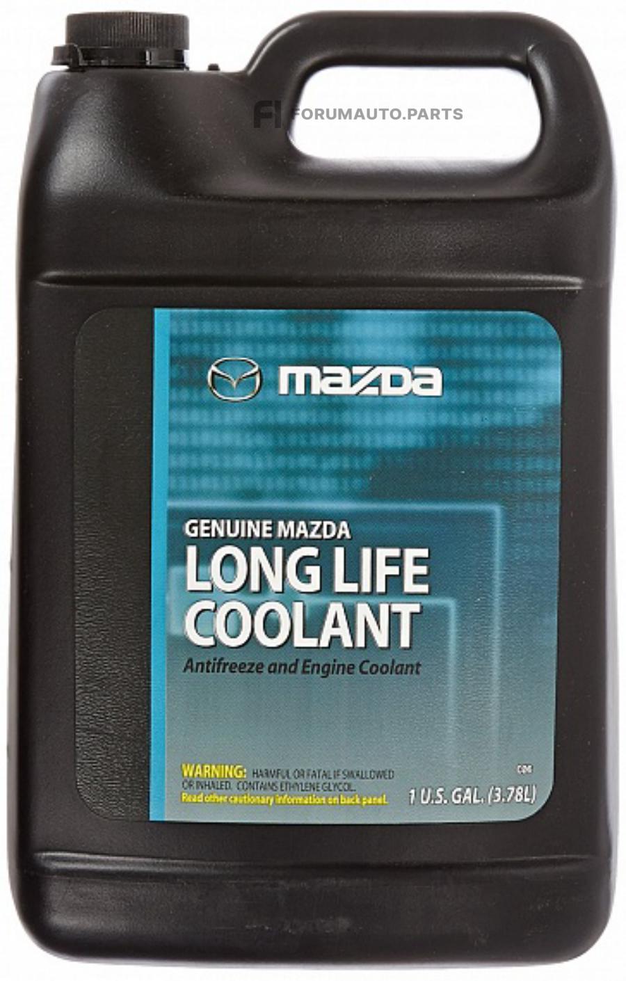 000077501E02 MAZDA Антифриз "Long Life Coolant Green", 4л