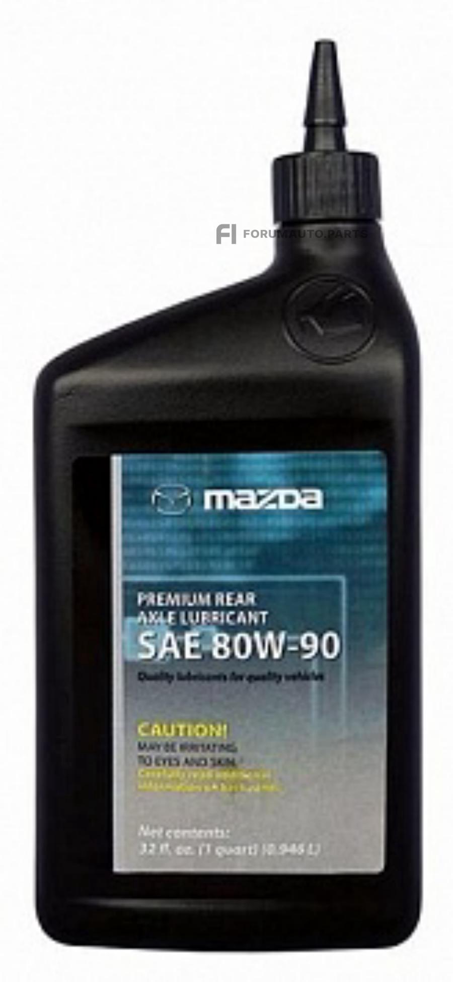 00007780W9QT MAZDA Масло трансмиссионное "Rear Differential Oil 80W-90", 1л